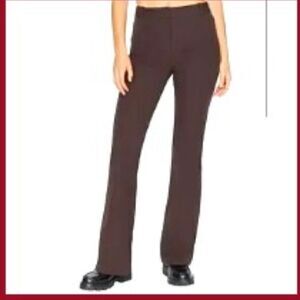 Frame Le High Flare Brown Pants size 4 NWT